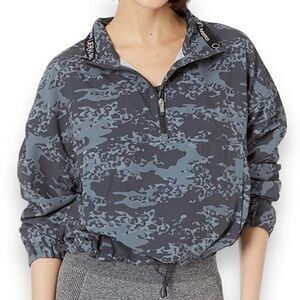 Calvin Klein Performance Print Funnel Collar 1/2 Zip Pullover
